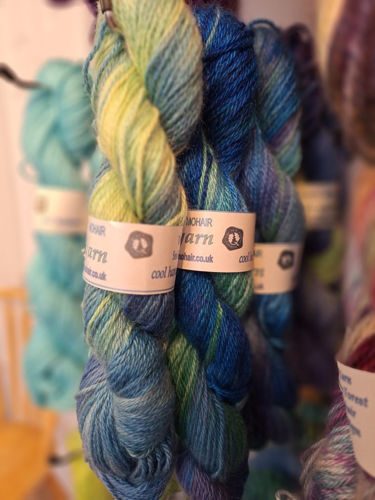 New Forest Mohair yarn